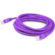 AddOn Cat.6 STP Patch Network Cable - 3 ft Category 6 Network Cable for Network Device - First End: 1 x RJ-45 Male Network - Second End: 1 x RJ-45 Male Network - Patch Cable - Shielding - 24 AWG - Purple - 1 ADD-3FCAT6S-PE