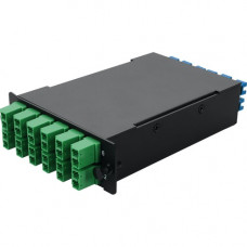 AddOn Network Patch Panel - 24 Port(s) - Black ADD-4BAYC12CSD12ALCDS2