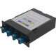 AddOn 4-Bay Cassette 12-Fiber MPO In, 4 LC Duplex Out, Multi-mode Duplex OS2 - 4 x Duplex ADD-4BAYC1MP4LCDS2