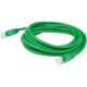 AddOn Cat. 6 UTP Network Cable - 5.48 ft Category 6 Network Cable for Patch Panel, Hub, Switch, Media Converter, Router, Network Device - First End: 1 x RJ-45 Male Network - Second End: 1 x RJ-45 Male Network - Patch Cable - Green - 1 Pack ADD-5-5FCAT6-GN