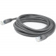AddOn 2ft RJ-45 (Male) to RJ-45 (Male) Straight Gray Cat5e UTP PVC Copper Patch Cable - 2 ft Category 5e Network Cable for Network Device - First End: 1 x RJ-45 Male Network - Second End: 1 x RJ-45 Male Network - Patch Cable - 24 AWG - Gray - 1 Pack ADD-2
