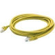 AddOn Cat.6a UTP Patch Network Cable - 4.99 ft Category 6a Network Cable for Network Device - First End: 1 x RJ-45 Male Network - Second End: 1 x RJ-45 Male Network - 10 Gbit/s - Patch Cable - 24 AWG - Yellow - TAA Compliance ADD-5FCAT6A-YEL