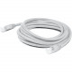 AddOn Cat.6 STP Patch Network Cable - 5 ft Category 6 Network Cable for Network Device - First End: 1 x RJ-45 Male Network - Second End: 1 x RJ-45 Male Network - Patch Cable - Shielding - 24 AWG - White - 1 ADD-5FCAT6S-WE