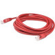 AddOn Cat. 6a STP Network Cable - 11.81" Category 6a Network Cable for Network Device - First End: 1 x RJ-45 Male Network - Second End: 1 x RJ-45 Male Network - Patch Cable - Shielding - Red - 1 Pack ADD-1FCAT6AS-RD