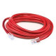 AddOn 6ft RJ-45 (Male) to RJ-45 (Male) Red Cat6 Patch Cable - 6 ft Category 6 Network Cable for Patch Panel, Hub, Switch, Media Converter, Router, Network Device - First End: 1 x RJ-45 Male Network - Second End: 1 x RJ-45 Male Network - Patch Cable - Shie