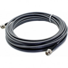 AddOn 16.4ft BNC (Male) to BNC (Male) Black Coaxial Simplex Plenum-Rated Copper Patch Cable - 100% compatible and guaranteed to work - TAA Compliance ADD-734D1-BNC-5M