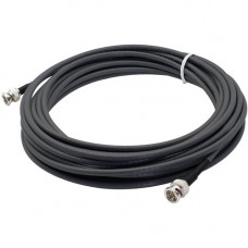 AddOn 65.6ft BNC (Male) to BNC (Male) Black Coaxial Simplex PVC Copper Patch Cable - 100% compatible and guaranteed to work - TAA Compliance ADD-734D3-BNC-20MPVC