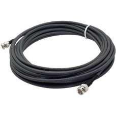 AddOn 13.1ft BNC (Male) to BNC (Male) Black Coaxial Simplex Plenum-Rated Copper Patch Cable - 100% compatible and guaranteed to work - TAA Compliance ADD-734D1-BNC-4M