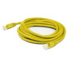 AddOn Cat.6 UTP Patch Network Cable - 9.50 ft Category 6 Network Cable for Patch Panel, Hub, Switch, Media Converter, Router, Network Device - First End: 1 x RJ-45 Male Network - Second End: 1 x RJ-45 Male Network - Patch Cable - 28 AWG - Yellow - 1 Pack 