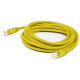 AddOn Cat.6 UTP Patch Network Cable - 7.50 ft Category 6 Network Cable for Patch Panel, Hub, Switch, Media Converter, Router, Network Device - First End: 1 x RJ-45 Male Network - Second End: 1 x RJ-45 Male Network - Patch Cable - 28 AWG - Yellow - 1 Pack 