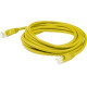 AddOn Cat.5e UTP Network Cable - 2.99 ft Category 5e Network Cable for Network Device - First End: 1 x RJ-45 Male Network - Second End: 1 x RJ-45 Male Network - Patch Cable - Yellow - 1 Pack ADD-3FCAT5E-YW