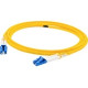 AddOn 2m ALC (Male) to ALC (Male) Yellow OS1 Simplex Fiber OFNR (Riser-Rated) Patch Cable - 100% compatible and guaranteed to work - TAA Compliance ADD-ALC-ALC-2MS9SMF