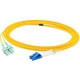 AddOn 45m ASC (Male) to LC (Male) Yellow OS1 Duplex Fiber OFNR (Riser-Rated) Patch Cable - 100% compatible and guaranteed to work ADD-ASC-LC-45M9SMF