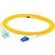 AddOn 8m ASC (Male) to LC (Male) Yellow OS1 Duplex Fiber OFNR (Riser-Rated) Patch Cable - 100% compatible and guaranteed to work ADD-ASC-LC-8M9SMF