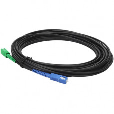 AddOn Fiber Optic Patch Network Cable - 16.40 ft Fiber Optic Network Cable for Transceiver, Transmitter, Network Device - First End: 1 x SC Male Network - Second End: 1 x SC Male Network - Patch Cable - Riser, OFNR - 9/125 &micro;m - Black - 1 ADD-ASC