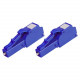 AddOn 2-Pack 1dB fixed Male to Female LC/UPC SMF OS1 Simplex fiber Attenuator - 100% compatible and guaranteed to work - RoHS, TAA Compliance ADD-ATTN-LCPC-1DB