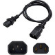 AddOn Power Extension Cord - For Computer - 250 V AC - Red - 1 ADD-C132C1414AWG1FRD