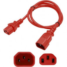 AddOn Power Extension Cord - For General Purpose - 250 V AC - 1 ADD-C132C1414AWG8FT