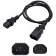 AddOn Standard Power Cord - For Computer - 120 V / 10 A, 230 V - Black - 6.56 ft Cord Length - 1 ADD-C132C1416AWG2M