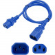 AddOn Standard Power Cord - 120 V / 10 A, 230 V - Blue - 2 ft Cord Length - 1 ADD-C132C1418AWG2FTBE