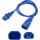 AddOn Standard Power Cord - 120 V / 10 A, 230 V - Blue - 3 ft Cord Length - 1 ADD-C132C1418AWG3FTBLU