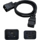 AddOn Standard Power Cord - 120 V / 10 A, 230 V - Black - 4 ft Cord Length - 1 ADD-C19LK2C20LK12AWG4FTBK