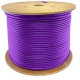 AddOn Cat.6 STP Patch Network Cable - 1000 ft Category 6 Network Cable for Network Device - Bare Wire - Bare Wire - Patch Cable - Shielding - Plenum - 24 AWG - Purple - 1 Pack ADD-CAT61KSP-PE