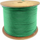 AddOn 1000ft Non-Terminated Green Cat6A UTP Plenum-Rated Solid Copper Patch Cable - 1000 ft Category 6a Network Cable for Network Device - Bare Wire - Bare Wire - Patch Cable - Plenum - 24 AWG - Green - 1 ADD-CAT6ABULK1KPSD-GN