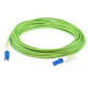 AddOn Fiber Optic Duplex Patch Network Cable - 13.10 ft Fiber Optic Network Cable for Network Device - First End: 2 x CS Male Network - Second End: 2 x CS Male Network - Patch Cable - OFNR - 50 &micro;m - Lime Green - 1 Pack ADD-CS-CS-4M5OM5