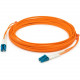 AddOn 100m LC (Male) to LC (Male) Orange OM1 Duplex Plenum-Rated Fiber Patch Cable With Pulling Eye - 100% compatible and guaranteed to work ADD-LC-LC-100M6MMFP-PE