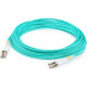 AddOn 105m LC (Male) to LC (Male) Aqua OM3 Duplex Fiber OFNR (Riser-Rated) Patch Cable - 100% compatible and guaranteed to work ADD-LC-LC-105M5OM3