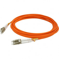 AddOn Fiber Optic Duplex Network Cable - 65.62 ft Fiber Optic Network Cable for Network Device - First End: 2 x LC Male Network - Second End: 2 x LC Male Network - 1.25 GB/s - Patch Cable - 50/125 &micro;m - Orange - 1 Pack ADD-LC-LC-20M5OM2