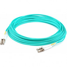 AddOn 25m LC (Male) to LC (Male) Aqua OM4 Duplex Fiber OFNR (Riser-Rated) Patch Cable - 100% compatible and guaranteed to work in OM4 and OM3 applications - RoHS, TAA Compliance ADD-LC-LC-25M5OM4