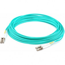 AddOn 60m LC (Male) to LC (Male) Aqua OM4 Duplex Fiber OFNR (Riser-Rated) Patch Cable - 100% compatible and guaranteed to work in OM4 and OM3 applications ADD-LC-LC-60M5OM4