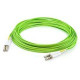 AddOn Fiber Optic Duplex Patch Network Cable - 82.02 ft Fiber Optic Network Cable for Network Device - First End: 2 x LC Male Network - Second End: 2 x LC Male Network - 100 Gbit/s - Patch Cable - 50 &micro;m - Lime Green - 1 Pack ADD-LC-LC-25M5OM5