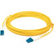 AddOn Fiber Optic Duplex Patch Network Cable - 82 ft Fiber Optic Network Cable for Transceiver, Network Device - First End: 2 x LC Male Network - Second End: 2 x LC Male Network - Patch Cable - OFNR - 9/125 &micro;m - Yellow - 1 Pack ADD-LC-LC-25M9SMF