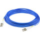 AddOn Fiber Optic Duplex Patch Network Cable - 98.43 ft Fiber Optic Network Cable for Network Device, Transceiver - First End: 2 x LC/PC Male Network - Second End: 2 x LC/PC Male Network - 100 Gbit/s - Patch Cable - OFNR, Riser - 50/125 &micro;m - Aqu