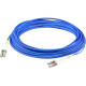 AddOn 3m LC (Male) to LC (Male) Straight Blue OM2 Duplex Plenum Fiber Patch Cable - 9.84 ft Fiber Optic Network Cable for Network Device, Transceiver - First End: 2 x LC/PC Male Network - Second End: 2 x LC/PC Male Network - 10 Gbit/s - Patch Cable - Plen