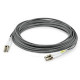 AddOn Fiber Optic Duplex Patch Network Cable - 9.80 ft Fiber Optic Network Cable for Transceiver, Network Device - First End: 2 x LC Male Network - Second End: 2 x LC Male Network - Patch Cable - OFNR - 50 &micro;m - Gray - 1 Pack ADD-LC-LC-3M5OM4-GY