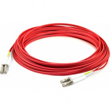 AddOn 3m LC (Male) to LC (Male) Red OM1 Duplex Plenum-Rated Fiber Patch Cable - 100% compatible and guaranteed to work ADD-LCLC-3M6MMP-RD