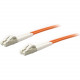 AddOn 10m LC (Male) to LC (Male) Orange OM1 Duplex Fiber OFNR (Riser-Rated) Patch Cable - 100% compatible and guaranteed to work - TAA Compliance ADD-LC-LC-10M6MMF
