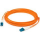 AddOn 6m LC (Male) to LC (Male) Orange OM4 Duplex Fiber OFNR (Riser-Rated) Patch Cable - 19.69 ft Fiber Optic Network Cable for Network Device - First End: 2 x LC Male Network - Second End: 2 x LC Male Network - Patch Cable - 50/125 &micro;m - Orange 