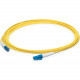 AddOn Fiber Optic Simplex Patch Network Cable - 118.11 ft Fiber Optic Network Cable for Transceiver, Network Device - First End: 1 x LC Male Network - Second End: 1 x LC Male Network - Patch Cable - OFNR, Plenum - 9/125 &micro;m - Yellow - 1 ADD-LC-LC