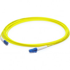 AddOn Fiber Optic Simplex Patch Network Cable - 223.10 ft Fiber Optic Network Cable for Transceiver, Network Device - First End: 1 x LC Male Network - Second End: 1 x LC Male Network - Patch Cable - LSZH, OFNR - 9/125 &micro;m - Yellow - 1 ADD-LC-LC-6
