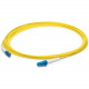 AddOn Fiber Optic Simplex Patch Network Cable - 121.39 ft Fiber Optic Network Cable for Transceiver, Network Device - First End: 1 x LC Male Network - Second End: 1 x LC Male Network - Patch Cable - LSZH, OFNR - 9/125 &micro;m - Yellow - 1 ADD-LC-LC-3