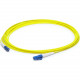 AddOn Fiber Optic Simplex Patch Network Cable - 124.67 ft Fiber Optic Network Cable for Transceiver, Network Device - First End: 1 x LC Male Network - Second End: 1 x LC Male Network - Patch Cable - OFNR - 9/125 &micro;m - Yellow - 1 ADD-LC-LC-38MS9SM