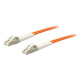 AddOn 9m LC (Male) to LC (Male) Orange OM1 Duplex Fiber OFNR (Riser-Rated) Patch Cable - 100% compatible and guaranteed to work - TAA Compliance ADD-LC-LC-9M6MMF