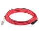 AddOn Fiber Optic Duplex Patch Network Cable - 13.10 ft Fiber Optic Network Cable for Transceiver, Network Device - First End: 2 x LC Male Network - Second End: 1 x MT-RJ Male Network - 100 Mbit/s - Patch Cable - OFNR - 62.5/125 &micro;m - Red - 1 Pac