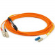 AddOn 3m LC (Male) to SC (Male) Orange OM1 & OS1 Duplex Fiber Mode Conditioning Cable - 100% compatible and guaranteed to work - TAA Compliance ADD-MODE-SCLC6-3