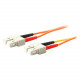 AddOn 1m SC (Male) to SC (Male) Orange OM2 & OS1 Duplex Fiber Mode Conditioning Cable - 100% compatible and guaranteed to work - TAA Compliance ADD-MODE-SCSC5-1